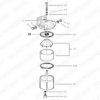 PERKINS 2656811 Fuel filter